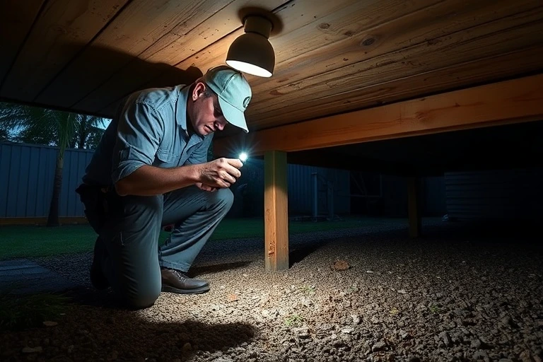 Under Deck Possum Removal Kensington
